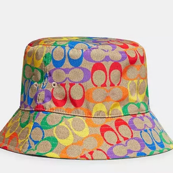 Coach Rainbow Bucket Hat 🌈Reserve NTW - Picture 2 of 7